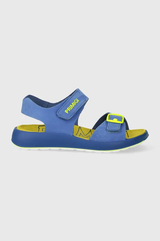 Detské nubukové sandále Primigi modrá