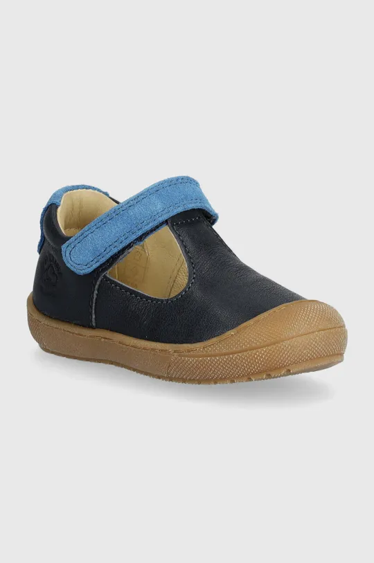 темно-синій Дитячі шкіряні туфлі Primigi Для хлопчиків