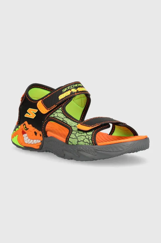 čierna Detské sandále Skechers CREATURE-SPLASH Chlapčenský
