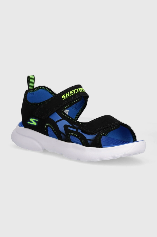 fekete Skechers gyerek szandál RAZOR SPLASH Fiú