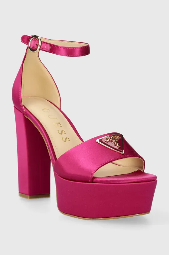Guess sandały SETON2 różowy