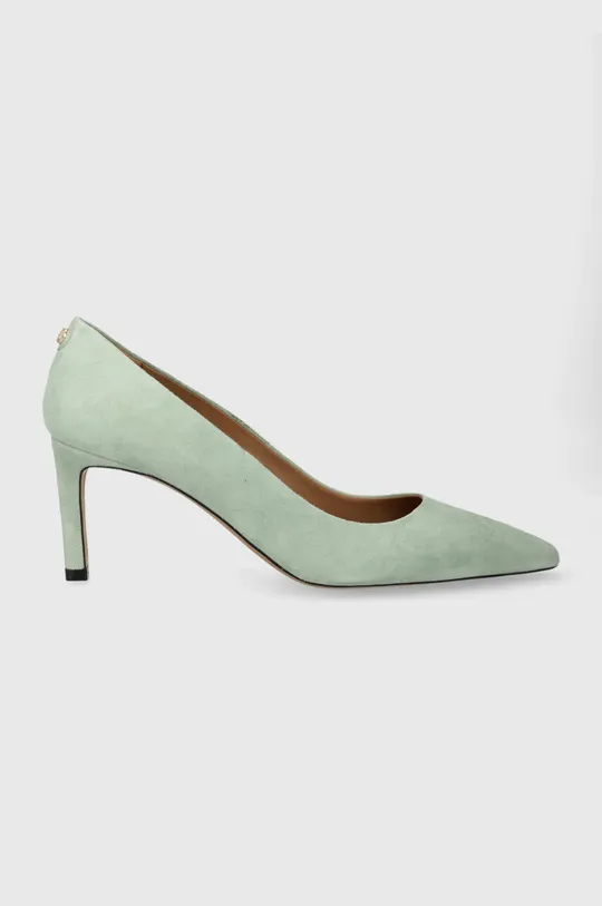 zöld BOSS velúr magassarkú cipő Janet Női