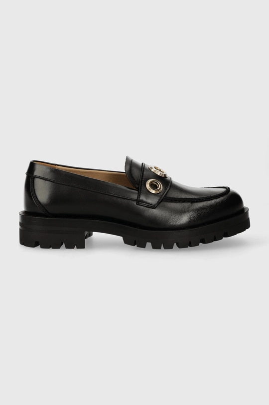 BOSS mocasini de piele Helen piele negru 50513088.001