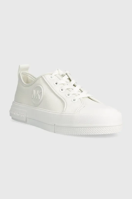 Πάνινα παπούτσια MICHAEL Michael Kors Evy λευκό