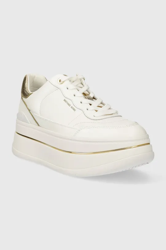 Δερμάτινα αθλητικά παπούτσια MICHAEL Michael Kors Hayes λευκό