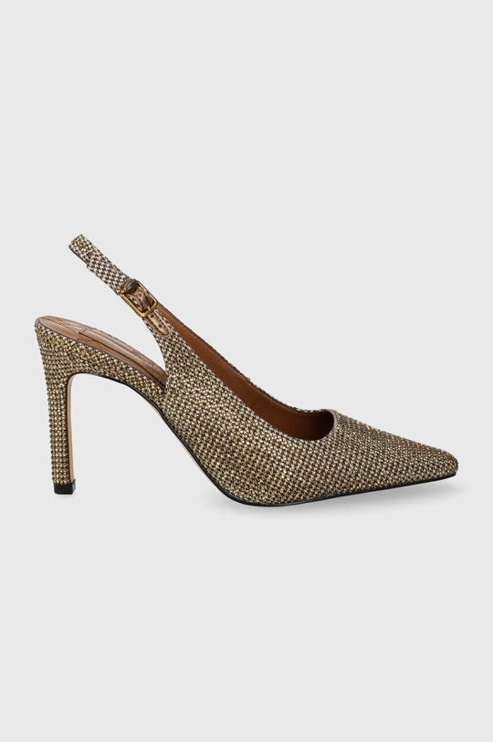 beżowy Kurt Geiger London szpilki Regent 90 Slingback Damski