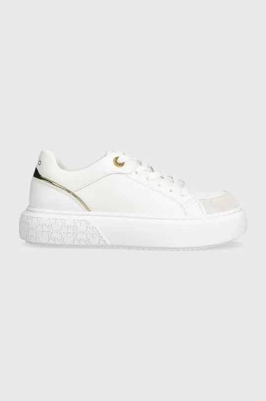 λευκό Δερμάτινα αθλητικά παπούτσια Pinko SS0001 P014 ZIA Γυναικεία