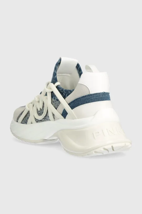 Pinko sneakersy Ariel Cholewka: Materiał syntetyczny, Materiał tekstylny, Skóra zamszowa, Wnętrze: Materiał tekstylny, Skóra naturalna, Podeszwa: Materiał syntetyczny