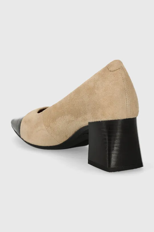 Vagabond Shoemakers magassarkú cipő velúrból ALTEA Szár: szarvasbőr, Lakkbőr Belseje: természetes bőr Talp: szintetikus anyag