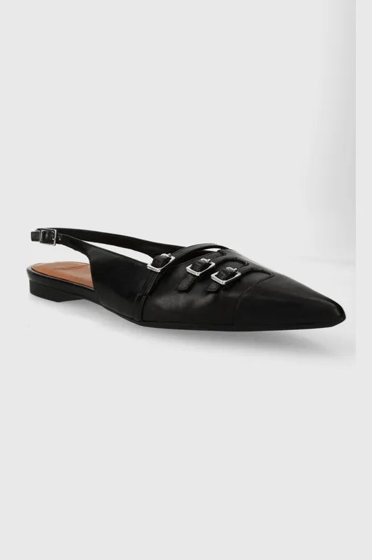 Vagabond Shoemakers bőr balerina cipő HERMINE fekete