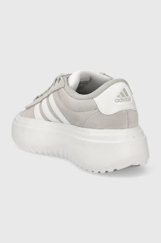 adidas sneakersy skórzane GRAND COURT Cholewka: Skóra naturalna, Skóra zamszowa, Wnętrze: Materiał tekstylny, Podeszwa: Materiał syntetyczny