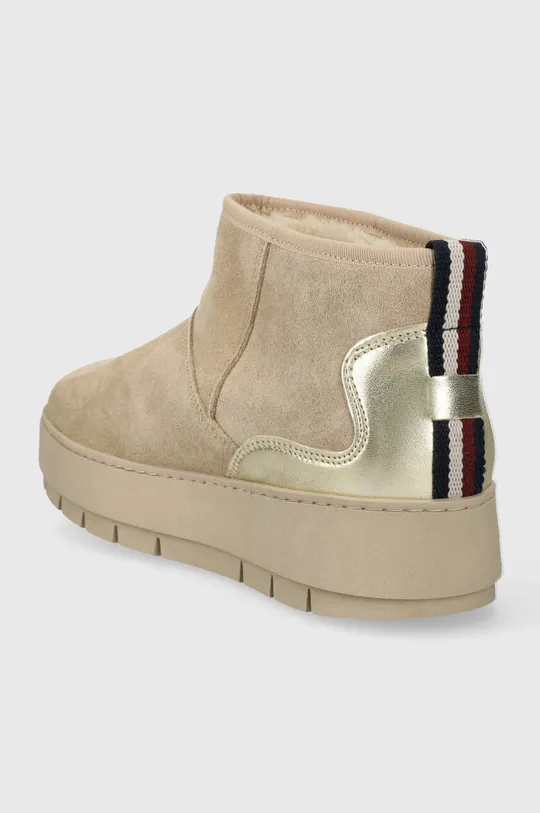 Шкіряні чоботи Tommy Hilfiger METALLIC SUEDE SNOWBOOT Халяви: Натуральна шкіра Внутрішня частина: Текстильний матеріал Підошва: Синтетичний матеріал