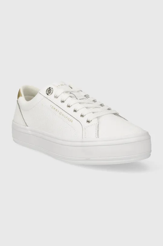 Tommy Hilfiger sneakersy ESSENTIAL VULC LEATHER SNEAKER biały