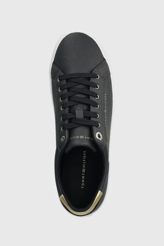 тёмно-синий Кроссовки Tommy Hilfiger ESSENTIAL VULC LEATHER SNEAKER