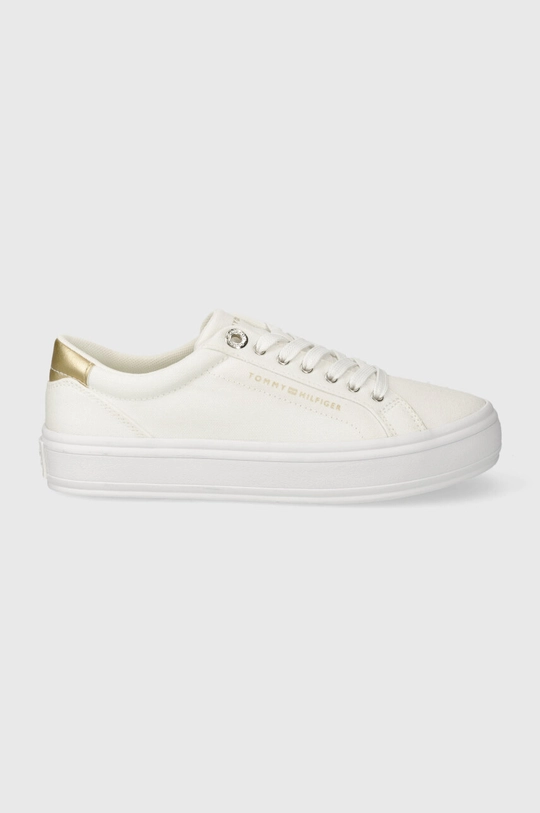 белый Кеды Tommy Hilfiger ESSENTIAL VULC CANVAS SNEAKER Женский