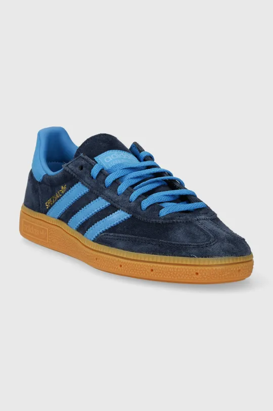 Замшевые кроссовки adidas Originals Handball Spezial тёмно-синий