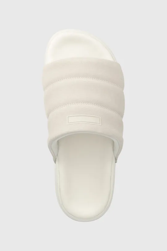 white adidas Originals sliders Adilette Essential