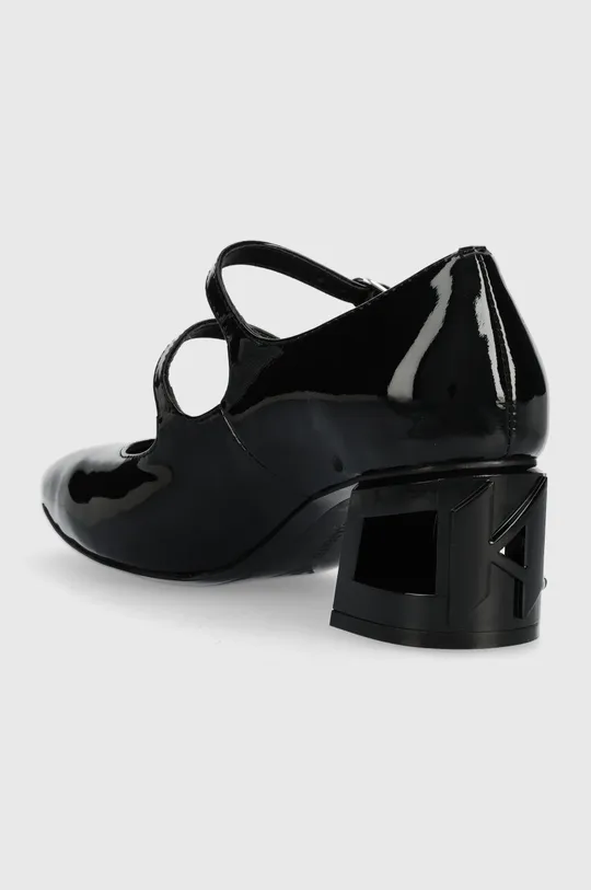 Karl Lagerfeld scarpe décolleté TETRA HEEL Gambale: Pelle verniciata Parte interna: Materiale sintetico Suola: Materiale sintetico