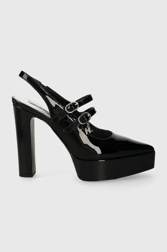 чёрный Кожаные туфли Karl Lagerfeld SOIREE PLATFORM Женский