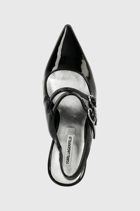 чёрный Кожаные туфли Karl Lagerfeld SOIREE PLATFORM