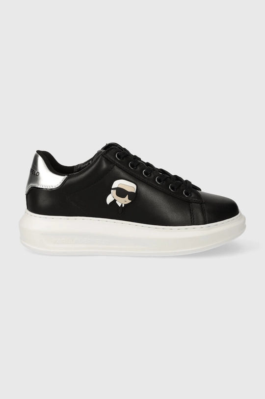 nero Karl Lagerfeld sneakers in pelle KAPRI Donna