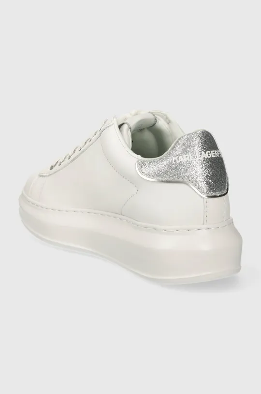 Кожаные кроссовки Karl Lagerfeld KAPRI Голенище: Натуральная кожа Внутренняя часть: Синтетический материал Подошва: Синтетический материал