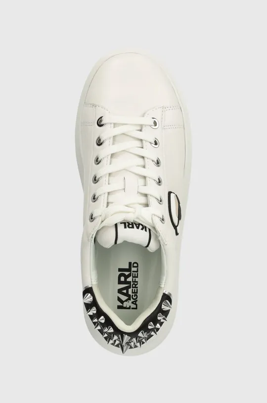 λευκό Δερμάτινα αθλητικά παπούτσια Karl Lagerfeld KAPRI