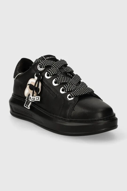 Karl Lagerfeld sneakers in pelle KAPRI nero