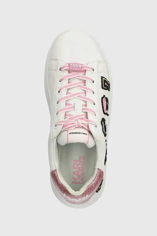 bianco Karl Lagerfeld sneakers in pelle KAPRI