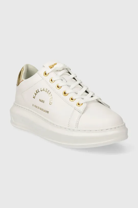 Δερμάτινα αθλητικά παπούτσια Karl Lagerfeld KAPRI λευκό