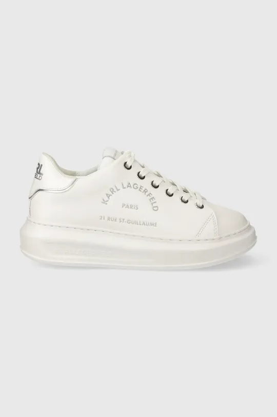 bianco Karl Lagerfeld sneakers in pelle KAPRI Donna