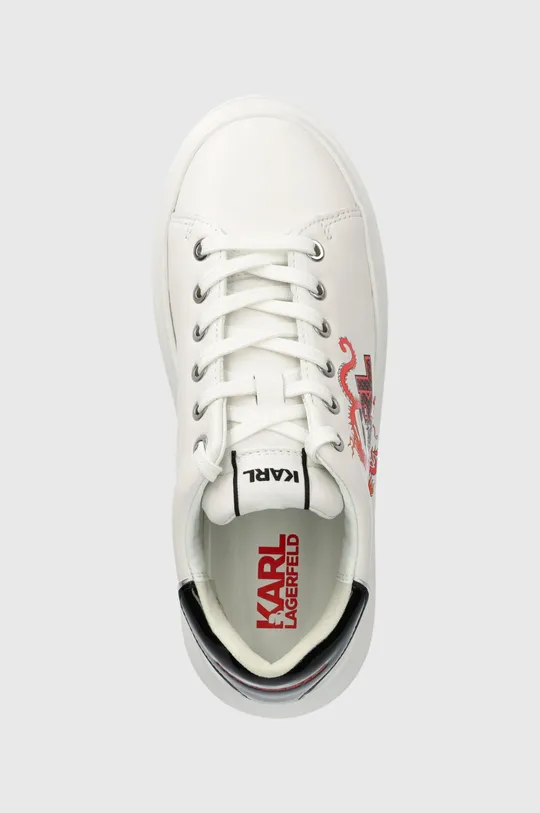 λευκό Δερμάτινα αθλητικά παπούτσια Karl Lagerfeld KAPRI CNY