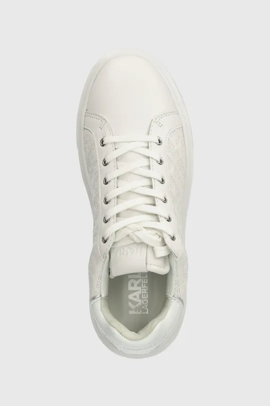biały Karl Lagerfeld sneakersy skórzane MAXI KUP