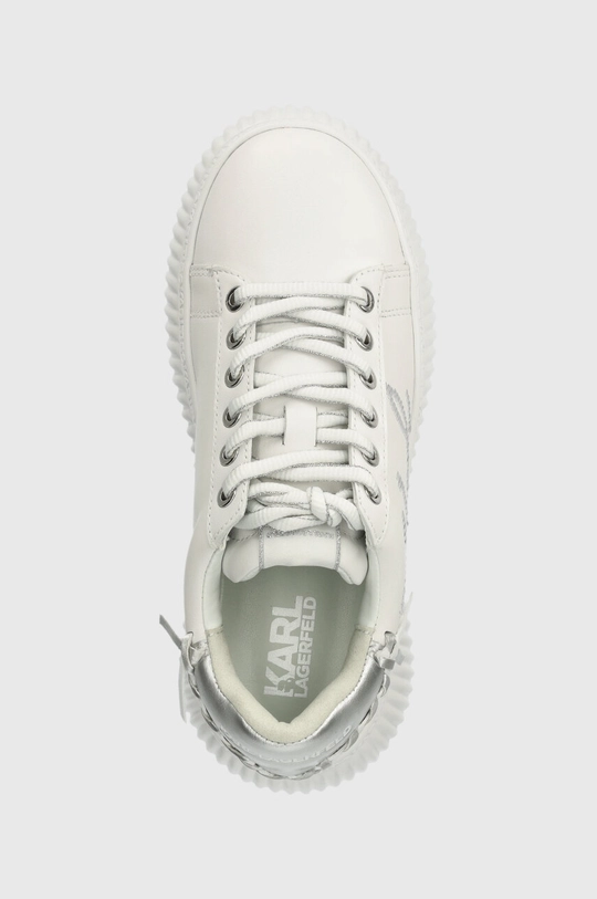 bianco Karl Lagerfeld sneakers in pelle KREEPER LO