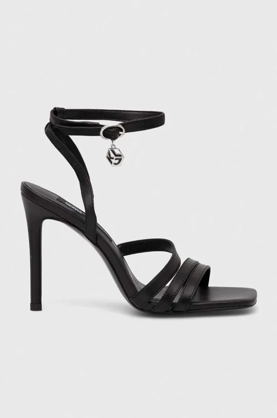 črna Usnjeni sandali Karl Lagerfeld Jeans MANOIR Ženski