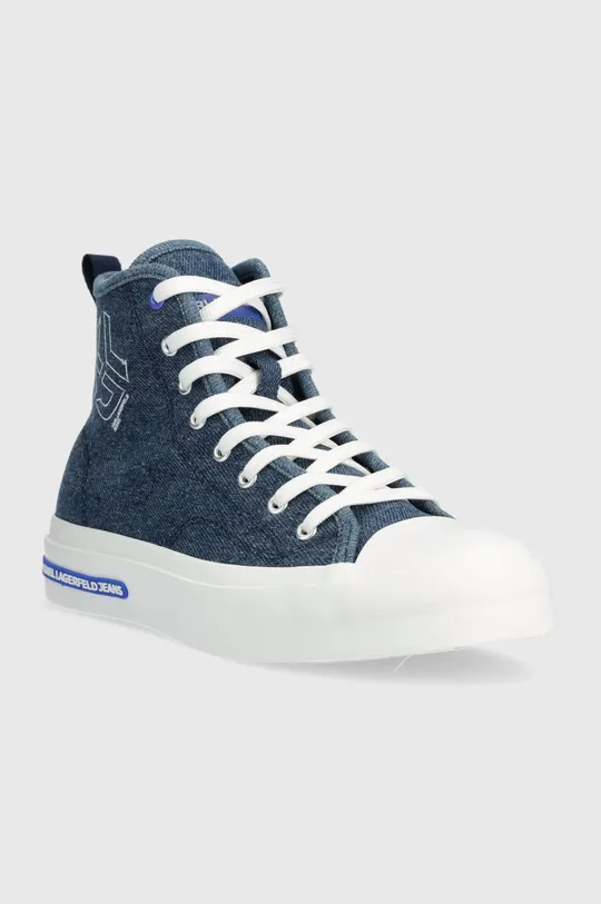 Πάνινα παπούτσια Karl Lagerfeld Jeans KLJ VULC μπλε