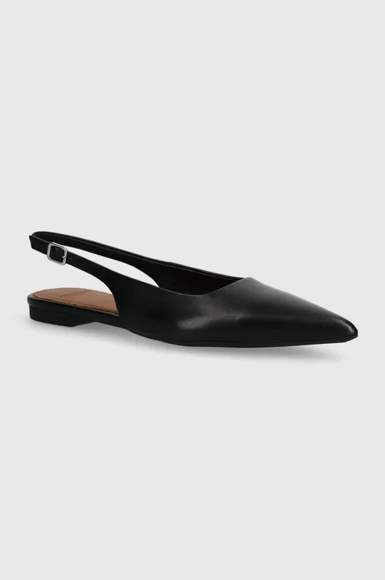 fekete Vagabond Shoemakers bőr balerina cipő HERMINE Női