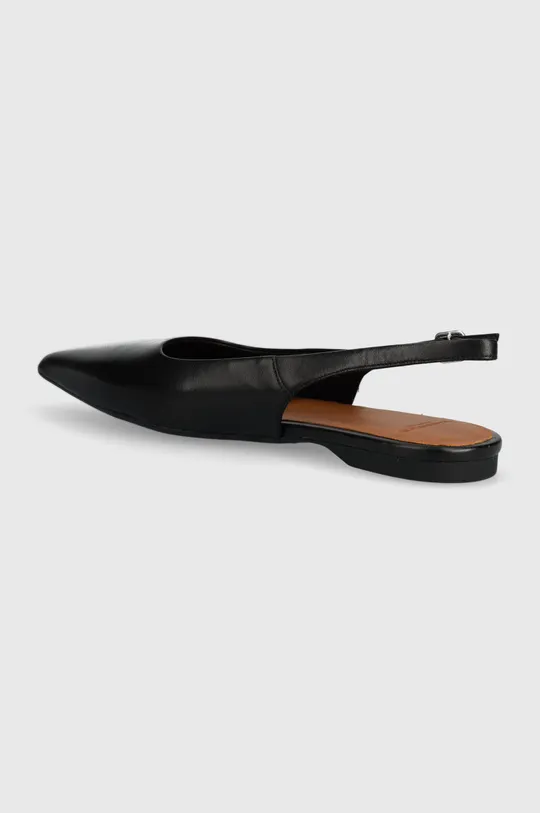 fekete Vagabond Shoemakers bőr balerina cipő HERMINE