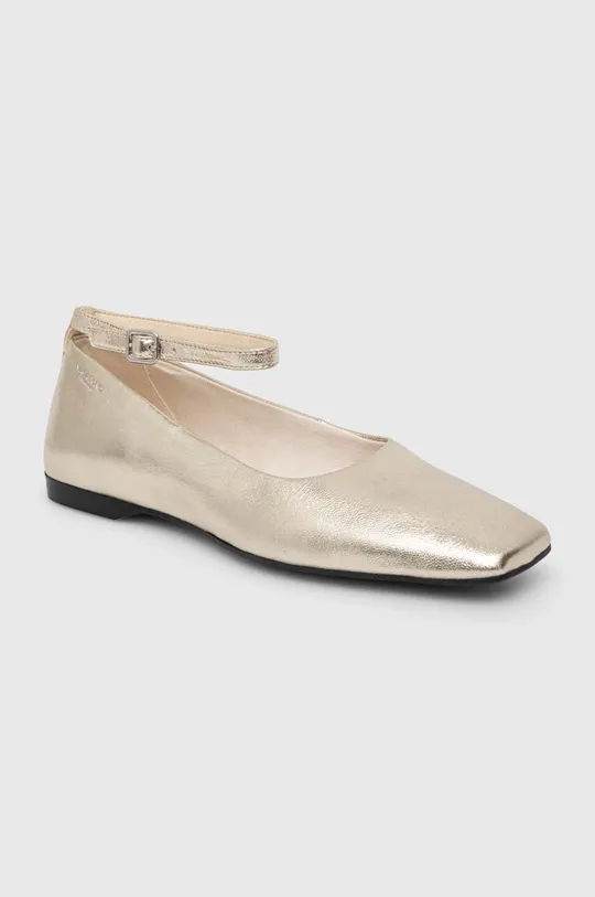 arany Vagabond Shoemakers bőr balerina cipő DELIA Női