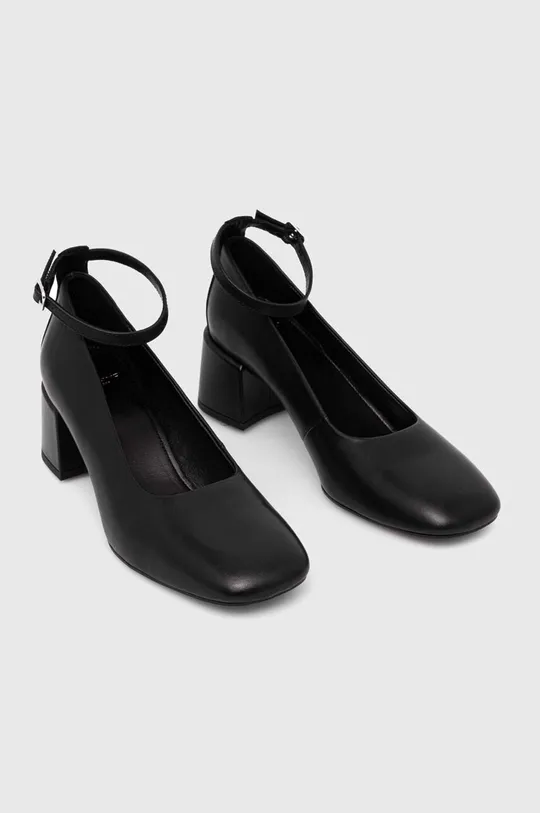 Шкіряні туфлі Vagabond Shoemakers ADISON чорний