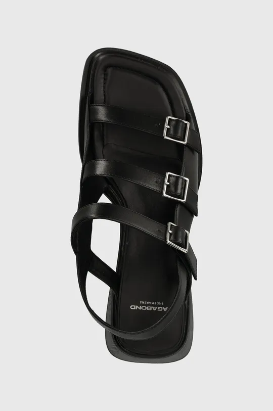 čierna Kožené sandále Vagabond Shoemakers INES