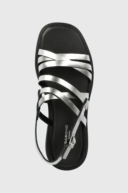 срібний Шкіряні сандалі Vagabond Shoemakers CONNIE