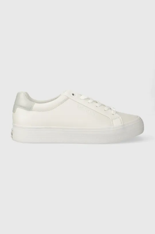 белый Кроссовки Calvin Klein VULC LACE UP - NANO FOX Женский