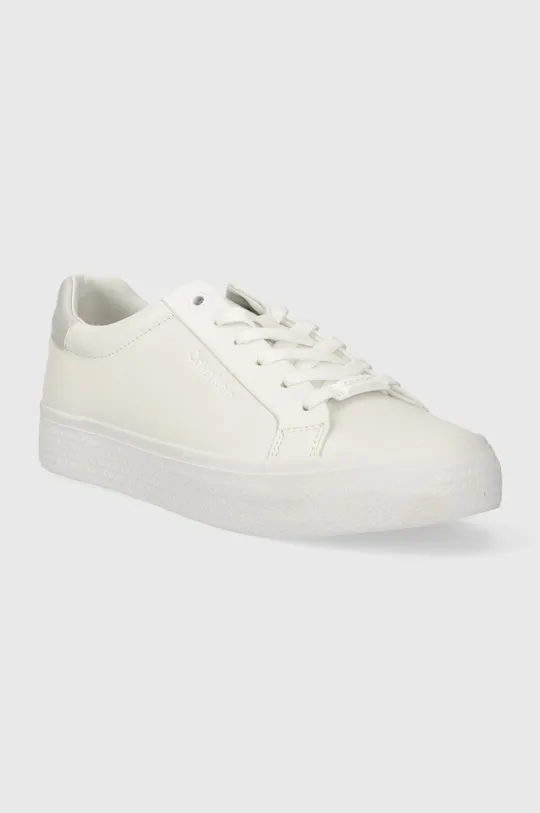 Calvin Klein sneakersy VULC LACE UP - NANO FOX biały