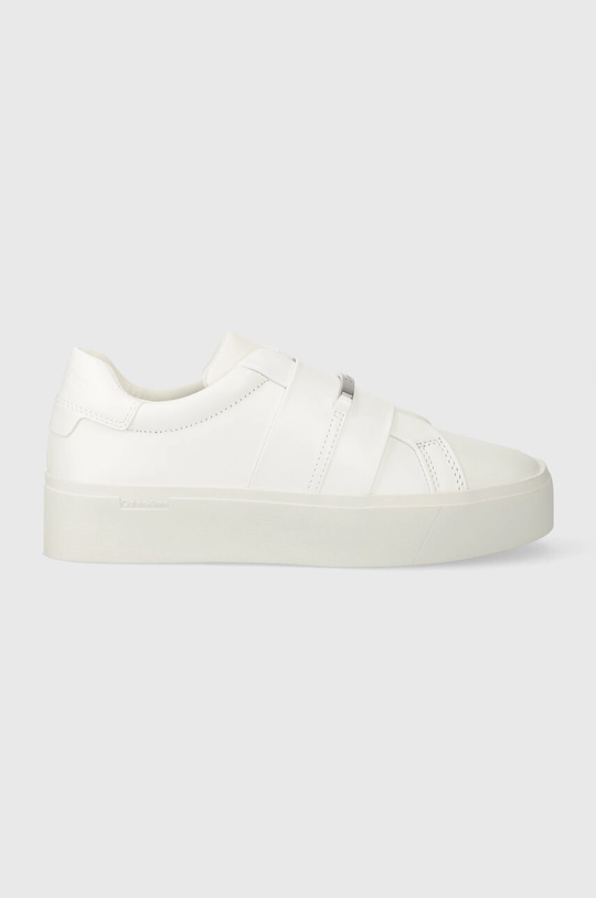 bianco Calvin Klein sneakers FLATFORM CUPSOLE SLIP ON W/HW Donna