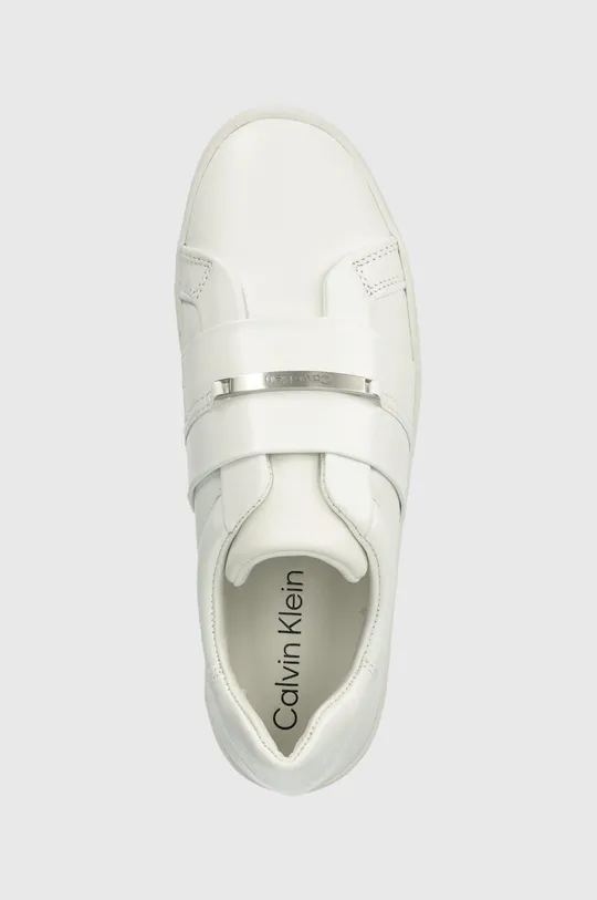 bianco Calvin Klein sneakers FLATFORM CUPSOLE SLIP ON W/HW