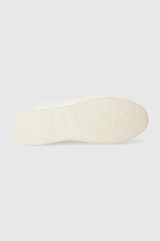 Usnjene superge Calvin Klein CLEAN CUPSOLE LACE UP Ženski