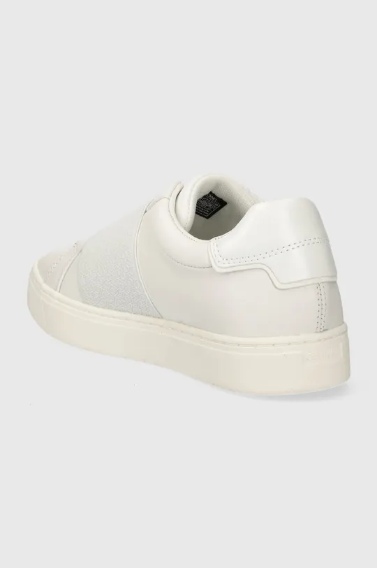 Usnjene superge Calvin Klein CLEAN CUPSOLE SLIP ON Zunanjost: Tekstilni material, Naravno usnje Notranjost: Tekstilni material, Naravno usnje Podplat: Sintetični material