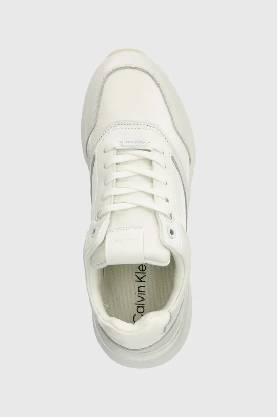 білий Кросівки Calvin Klein FLEXI RUNNER - PEARLIZED