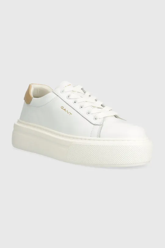 Δερμάτινα αθλητικά παπούτσια Gant Alincy λευκό